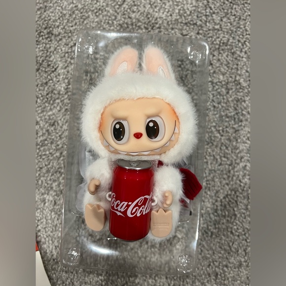 POP MART Other - POP MART: THE MONSTERS Coca-Cola Vinyl Face Happy Factor